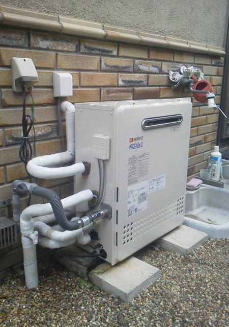 ガス給湯器 屋外据置型 従来型ラインナップ お風呂リフォーム2 Net